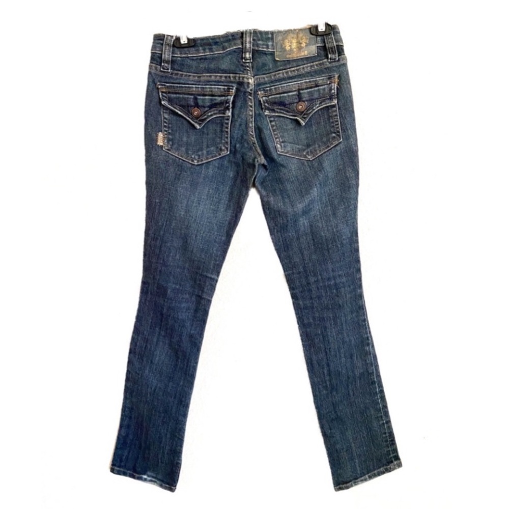 Doll House Vintage 90s Y2K Dark Wash Low Rise Jeans